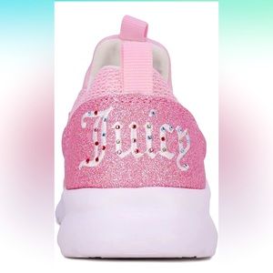 Juicy Couture Kids Sneakers Double Strap Casual Athletic Shoes